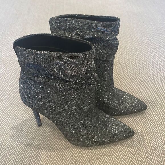 Jessica Simpson Lalie Shimmer Pointed Boots - Picture 2 of 4